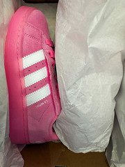 adidas Campus 00s LED Lights CFE Pink/White Suede Kids US 3 EU 35 JS1280
