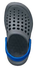Joybees Kids Active Clog – Durable & Comfortable Sandal – Charcoal/Sport Blue