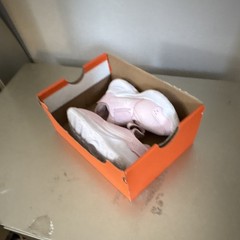 Nike Flex Runner 3 Kids Sneaker Slip-On Low Top Pink/White US 8C FN1449-601