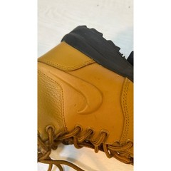 Nike Manoa Unisex Leather Boots Wheat/Black BQ5372-700 Sze 5Y/ Women 6.5