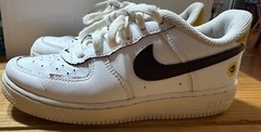 NIKE “Have A Nike Day” Size 2Y Sneakers With Sunflower Yellow And White