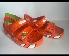 NWT Rare Crocs 203071 Crocband II Finding Dory – Toddler Nemo Tangerine Size C10