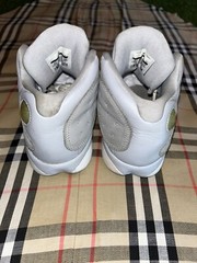 Nike Air Jordan 13 Retro GS 2017 Wolf Grey Pink White Deadly 439669-018 Size 3Y