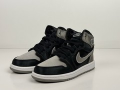 Jordan 1 Retro High OG (PS) Satin Shadow Size 1Y Black/Grey FD5304-010