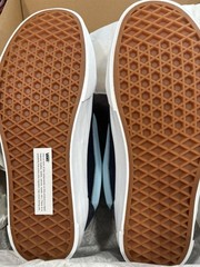 VANS Knu Skool Low Top Suede Black Blue White Unisex Kids 7 US BNWT AT-4/87