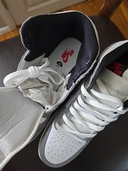 Jordan 1 High Retro OG Size 7Y Washed Black White Black Grey (FD1437-051) New