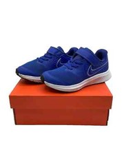 size 1.5youth Nike Star Runner 2 (PSV) Sneaker Game Royal/Metallic Silver