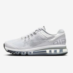 Nike Air Max 2013 Running Shoes White Silver Size 6.5Y (Women’s 8) 555426-100