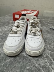 Nike Air Force 1 custom dragon green size 7Y