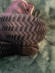 No Brand Waterproof Snow boots size 1 Youth Or Children’s Purple Excellent