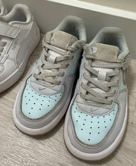 Kids Nike Force 1 Puma Caven 2.0 Size 12c Easy On Shoe Sneakers Lot ~ USED