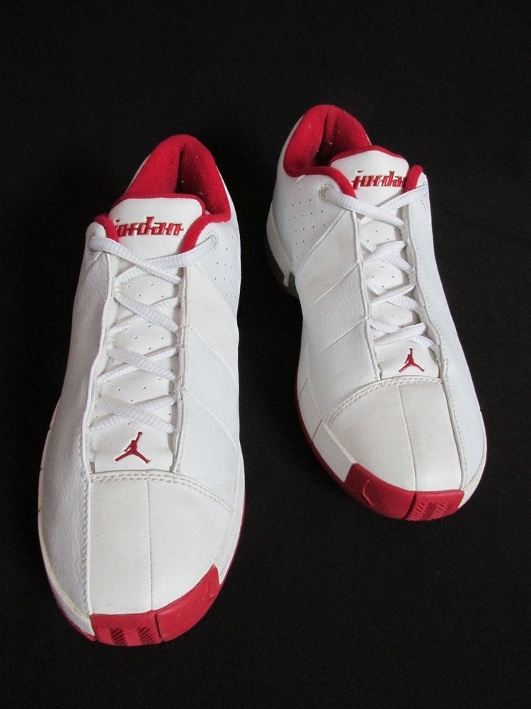 Nike 2005 Jordan 23 TE2 Advance Low White Leather Sneakers Shoes Youth US 5.5