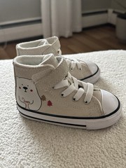 Snowman Converse winter polar bear snowman NIB toddler size 6