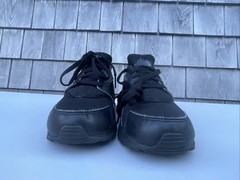 Nike Air Huarache Triple Black Sneakers Shoes 654275-016 Kids Size GS 7Y