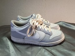 Nike Dunk Low GS Two Tone Wolf Grey White Youth 6Y Fits Womens 7.5 Sneaker