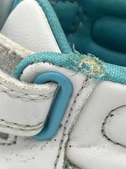 Vintage Lilo & Stitch White Hook & Loop High Top Sneakers Y2K Kids Size 7