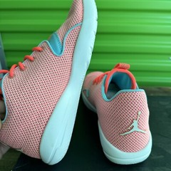 NIKE Air Jordan Eclipse GG Hot Lava White Tide Pool Blue New In Box Sz 4.5 Youth