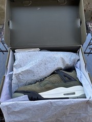 Air Jordan 4 Retro SE Craft (GS) Medium Olive“size 7Y Size 8.5 Women FB9928-200
