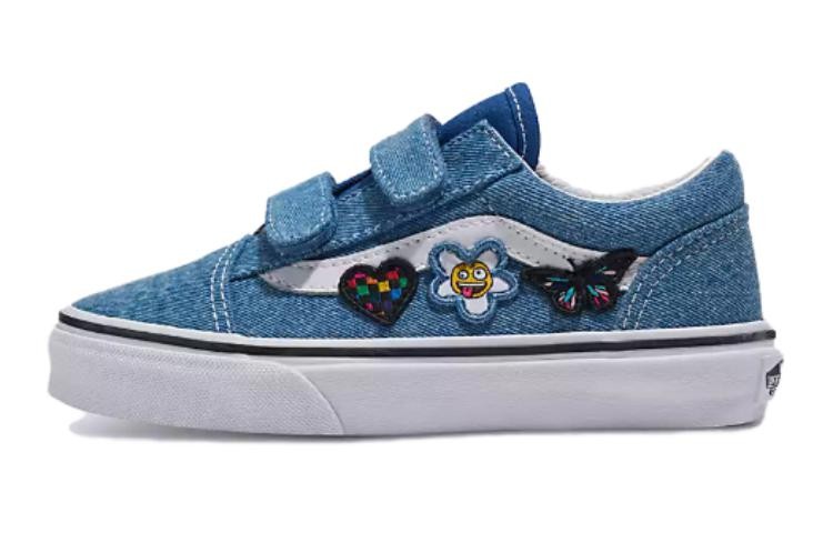 Vans Slip Resistant Abrasion Resistant Low top Kids Skateboarding VN0A38HDNWD