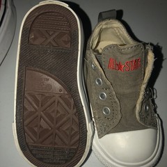 Converse Chuck Taylor All Star Army Green Slip On Sneakers Toddler /Child Size 5