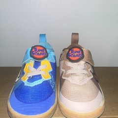 Nike LeBron 18 Low Space Jam Wile E Vs Roadrunner Toddler 6C CW6735-400