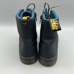 Dr. Martens Combs Cap Y Black Utility Boots Kids US 5M 6L UK 4 EU 37 AW004