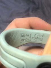 Crocs size 6, Ice cream