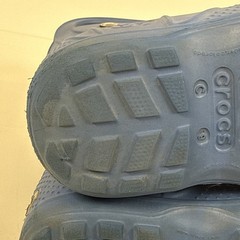 Crocs little kids „Handle-It“ Slip On Waterproof Blue Rain Boots Size C9