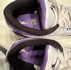 Air Jordan 3 Retro GS ‘Dark Iris’ – Size 4y/5.5w – Preowned In Original Box