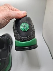 Jordan Spizike FQ3950-003 Black Green Gray Unisex Kids Sneaker 4Y