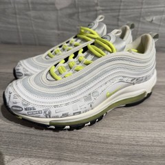 Nike Air Max 97 GS Just Do It Volt Reflective Logos Youth 6Y 921522 108 Minty