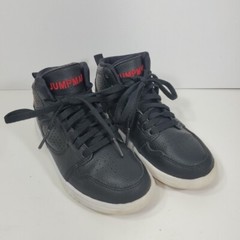Kids Nike Jordan Access Trainers Black/Gym Red/White AV7942 001 Size 12c