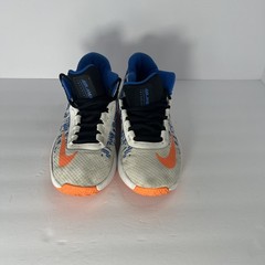 Nike Air Max Infuriate 2 Mid In White Blue Cone Colorway. Size 7Y