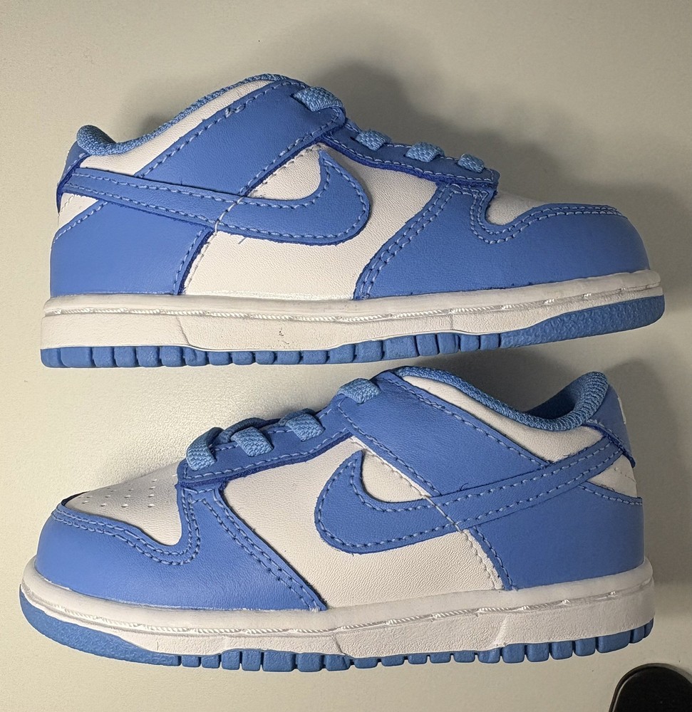 Nike Dunk Low UNC TD “University Blue” Size 8C BRAND NEW