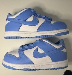 Nike Dunk Low UNC TD “University Blue” Size 8C BRAND NEW