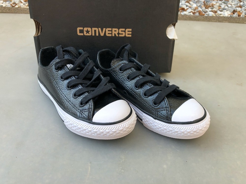 CONVERSE Chuck Taylor All Star OX Sneaker Kids Black/White 353349C