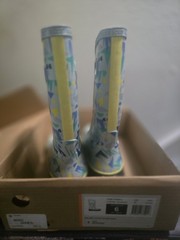BOGS Boots Kids Size 6 Blue Multi