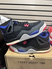 Jordan 4 Retro OG Rare (PS) 2Y Sneakers Black/red/grey/purple IB4388-003 New