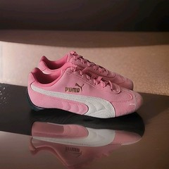 Size 5Y Puma Speed Cat Jr OG Magic ROSE PINK Suede 401698 05 Big Kids Girls NIB