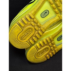Nike Air Max 2013 Volt Yellow Black Kids Running Shoes 555426-700 7Y