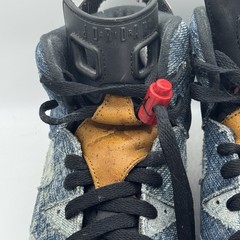 Nike Air Jordan 6 Retro Blue Washed Denim 2019 CV5489-401 Kids Size 5.5/Women 7