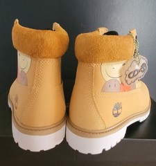 NEW TIMBERLAND® x CNSTNT DVLPMNT 6-INCH PREMIUM „MELTED SMILEYS“ JUNIOR’S US 4.5