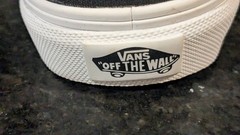 Vans Classic Seldan Checkerboard Sneaker Lace Up Low Black Gray Red Youth 4 NEW