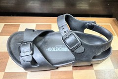 Birkenstock Rio Essentials EVA Kids Sandals Black Size C13 Waterproof Dual Strap