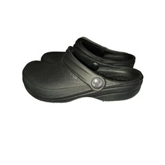 Bobs Size 1 Black Crocs by Skechers Comfort Vacation Travel A