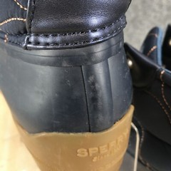 Sperry Boots Youth 5 M Port Quilted Duck Winter Ankle Lace Up SCK162681 Blue