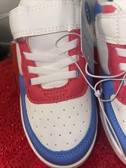 Cat & Jack “JAID” Sneakers Red White Blue Green Yellow Tennis Shoes Size 12