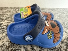 Rare Sold out Crocs Scooby Doo Clogs Kids Size 4/5C Cartoon Character Shoes -NEW