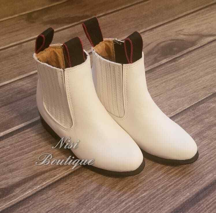 Charro Boots Colors White, Beige or Black Boots, Finest Leather, Mariachi Boots