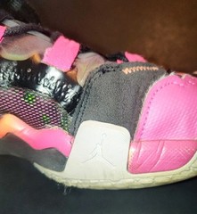 Jordan ‚Why Not?‘ ZER0.5 Raging Grace Black Gray Pink Shoes DO8967-002 Youth 5.5